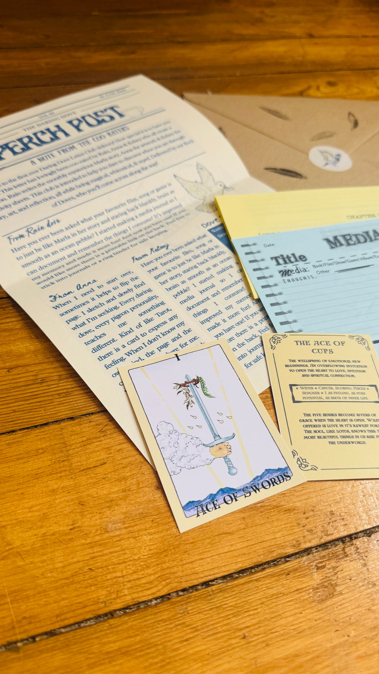 Daring Dove Letter Club