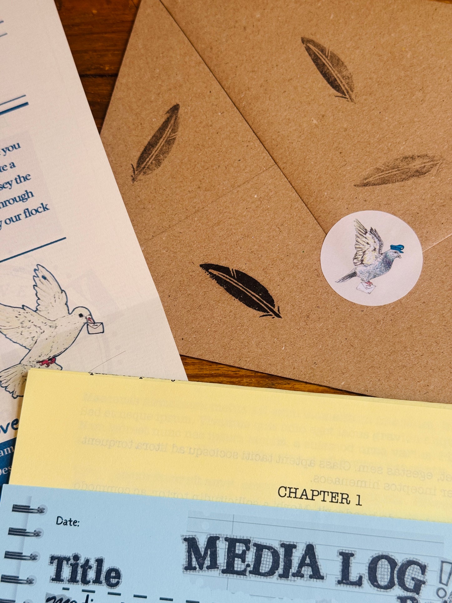 Daring Dove Letter Club