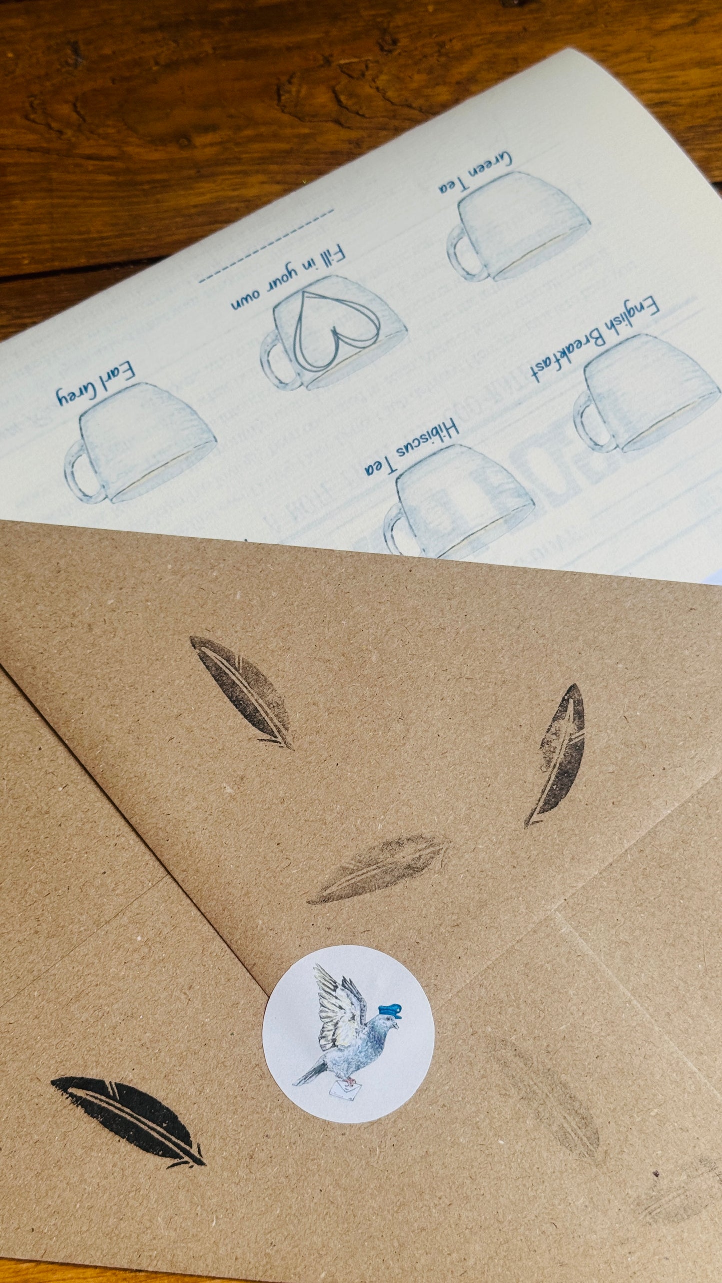 Daring Dove Letter Club